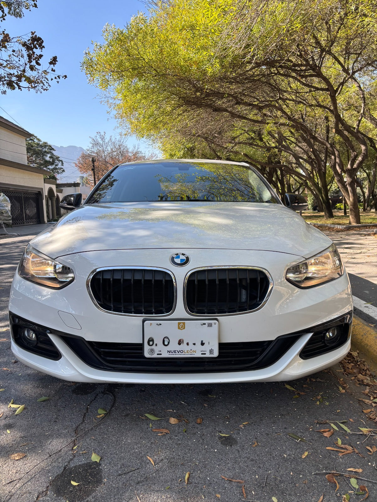 FRENTE BMW SERIE 118 2019 BLANCO