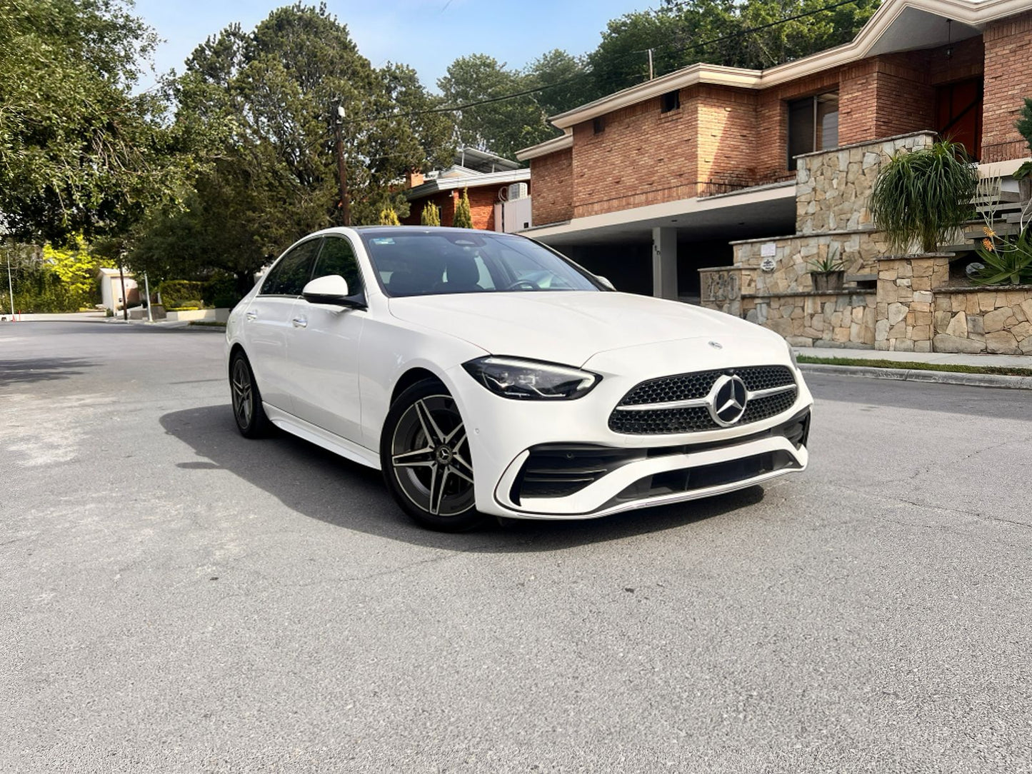 MERCEDES BENZ C200 SPORT AMG 2022 BLANCO